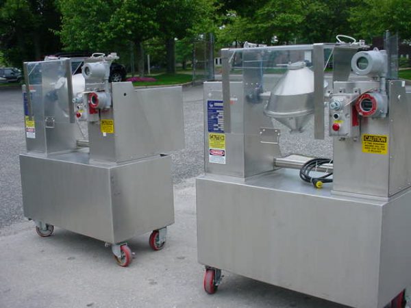 GEMCO 8 QT, STAINLESS STEEL SLANT CONE TUMBLING BLENDER