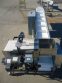 AIR-DRAULIC INCLINED CLEATED BELT CONVEYOR WITH AUTOMATIC DUMP, STAINLESS STEEL