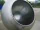 42 IN. BURKHARD STAINLESS STEEL COATING PAN, STAINLESS STEEL BASE