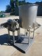 125 GALLON HAMILTON "SQUIRREL CAGE" AGITATED TANK, 316 Stainless Steel