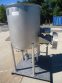 125 GALLON HAMILTON "SQUIRREL CAGE" AGITATED TANK, 316 Stainless Steel