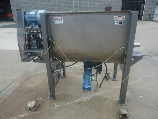 24 CU.FT. MARION STAINLESS STEEL PADDLE BLENDER, 7.5 HP