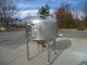 400 GALLON INDUSTRIES DACIER SCRAPER AGITATED CONE BOTTOM JACKETED VESSEL, 316 STAINLESS