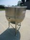 100 GALLON GROEN STAINLESS STEEL  HEMISPHERICAL KETTLE, 45 PSI JACKET