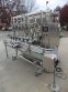 Inline Filling Systems Six Spout Servo Positive Displacement Filler