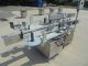 DL Tech Automatic Front & Back Labeler, Stainless Steel Cabinetry