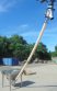 Flexicon 4 In. Diameter Flexible Screw Conveyor With Hopper Prebreaker