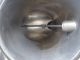 3 CU.FT. PATTERSON KELLEY STAINLESS STEEL TWIN SHELL "V" BLENDER, 70 LB. Per Cubic Foot