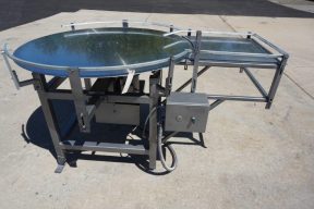 48 In. Diameter Rotary Unscrambling/Accumulating Table