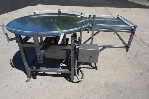 48 In. Diameter Rotary Unscrambling/Accumulating Table