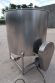 8658C 5 500 Gallon Stainless Steel Vertical Mix Tank, Side Entering Triple Prop