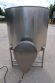 8658C 6 500 Gallon Stainless Steel Vertical Mix Tank, Side Entering Triple Prop