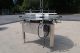 48 In. Apacks Rotary Unscrambling/Accumulating Table, All Stainless, Varispeed
