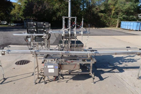 8693A Oden Four Head Pump Style Positive Displacement Filler