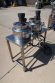 Battery of Two 5 Gallon SS Jacketed Mix Tanks/Kettles