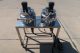 Battery of Two 5 Gallon SS Jacketed Mix Tanks/Kettles