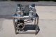 Battery of Two 1 Gallon SS Jacketed Mix Tanks/Kettles