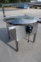 42 In. Diameter SS Rotary Unscrambling/Accumulating Table